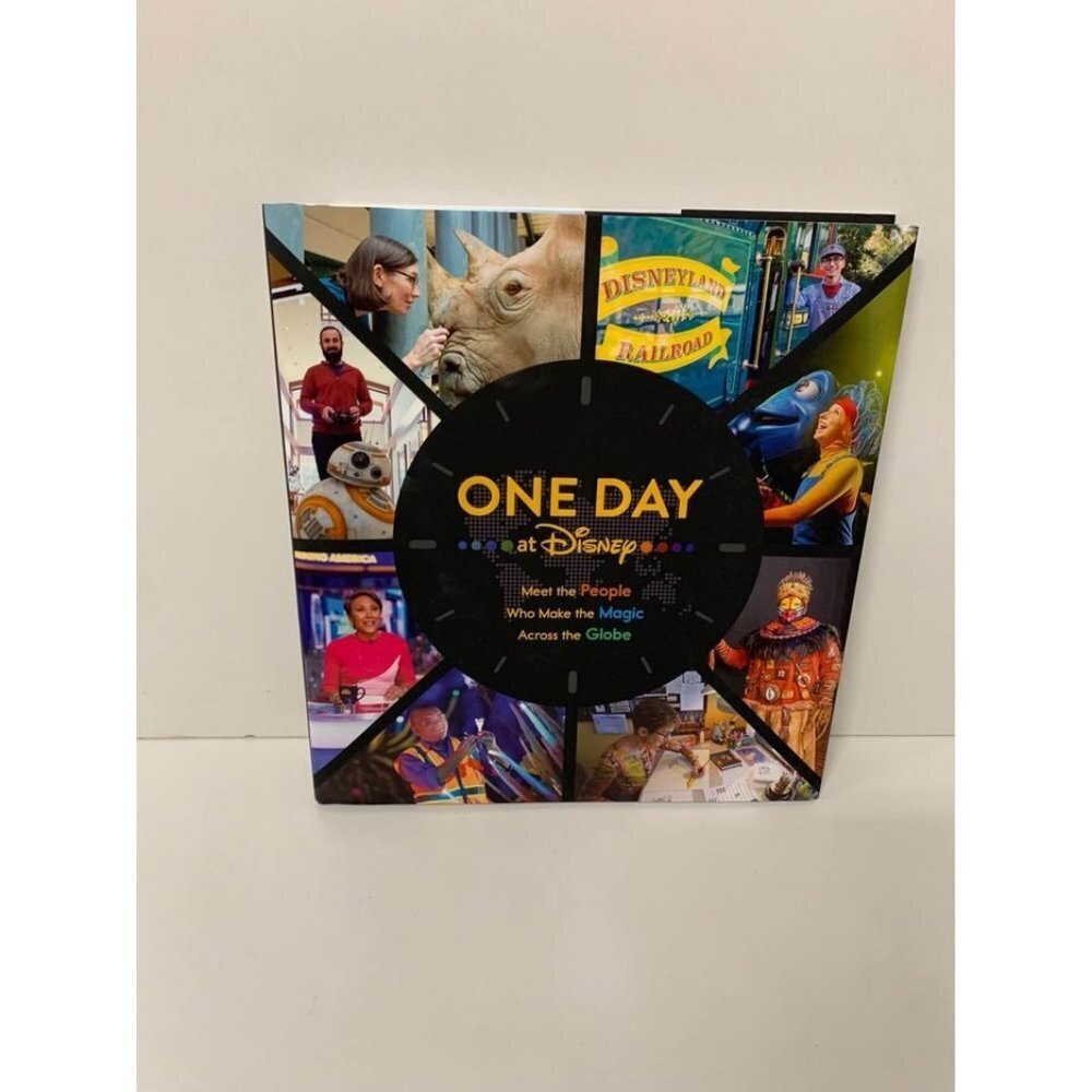 One Day at Disney Hard Cover Book
